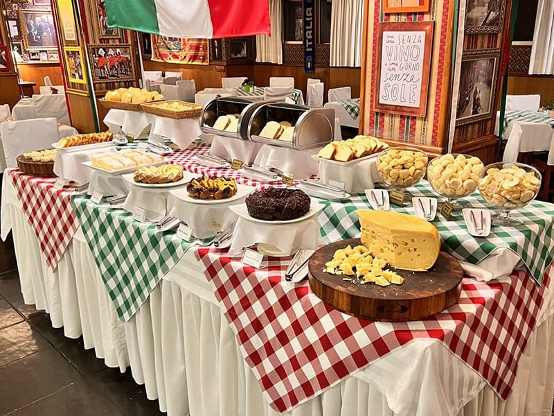 café da manhã em Foz do Iguaçu