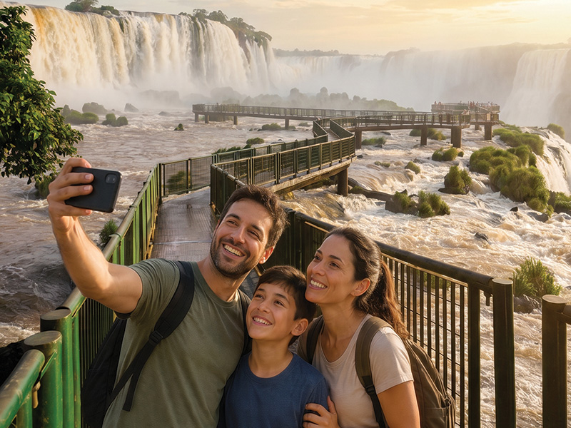Baixa temporada em Foz do Iguaçu