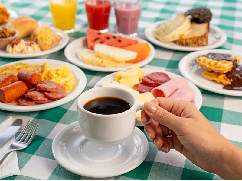 hotel com café da manhã